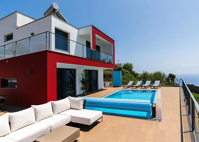 Valley View-villa With Heated Pool And Sauna Willa Arco da Calheta (Madeira)